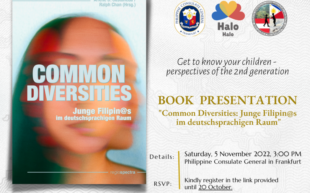 Phil. Consulate General in Frankfurt will host „Common Diversities“ book presentation